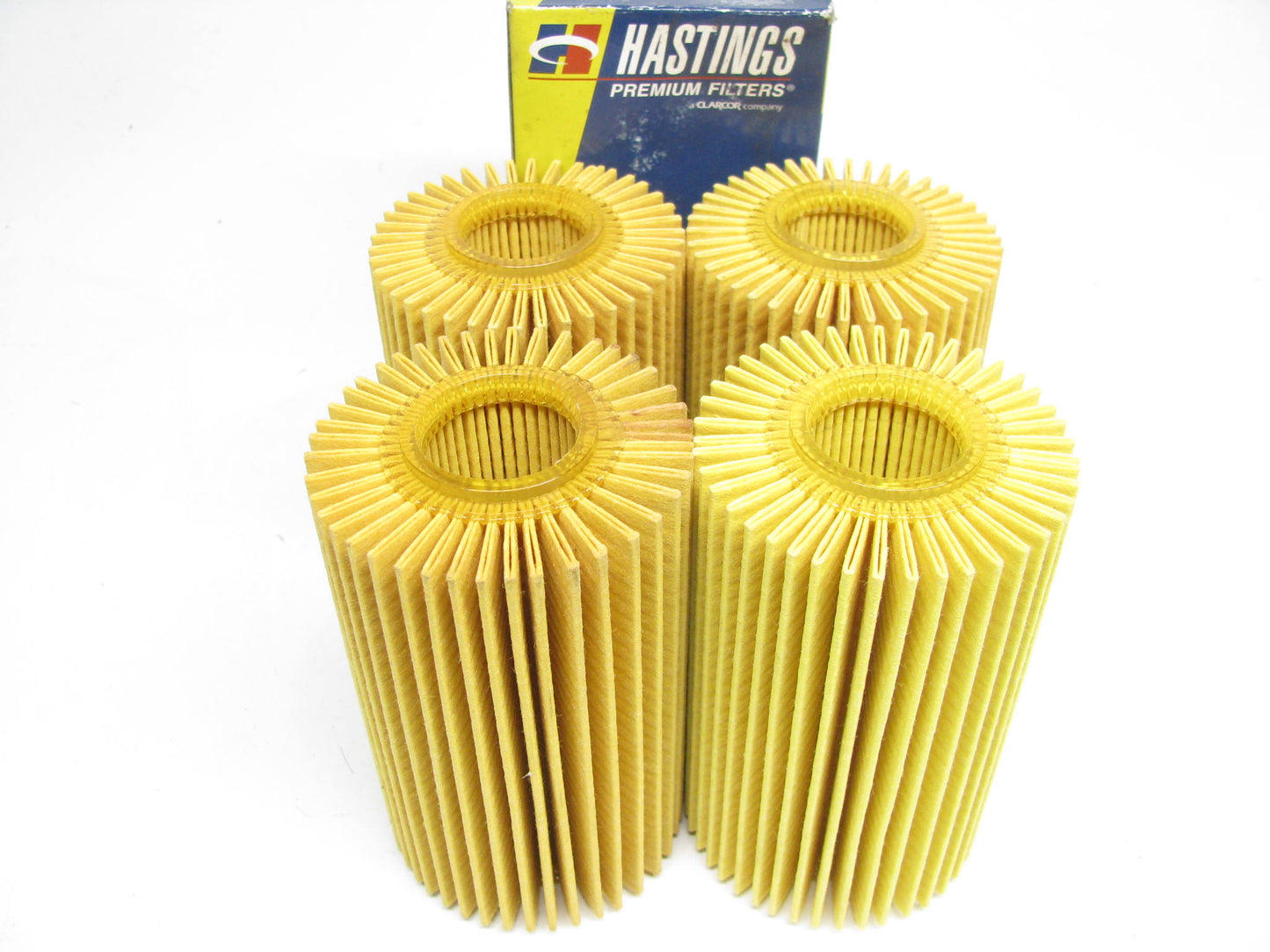 (4) Hastings LF625 Cartridge Oil Filters