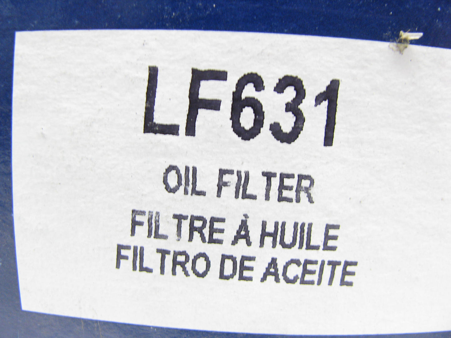 (2) Hastings LF631 Cartridge Engine Oil Filters