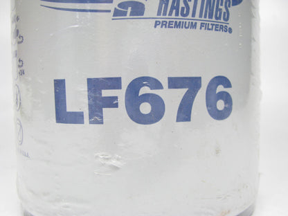 (2) Hastings LF676 Engine Oil Filter For Cummins QSK45, QSK50, QSK60 Engines