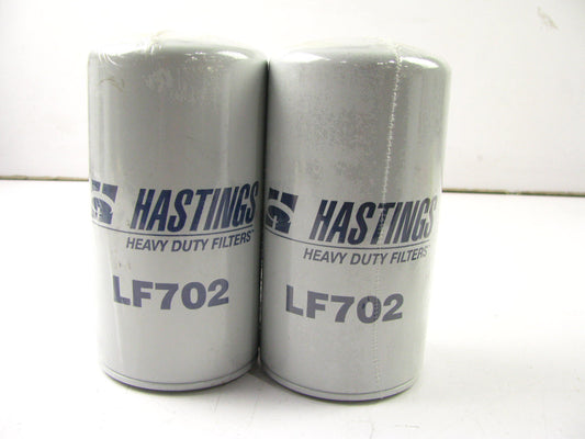 (2) Hastings LF702 Oil Filters Replaces PF1118 B129 PH7136 P553871 51747