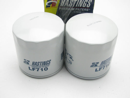 (2) Hastings LF710 Engine Oil Filter For Bomag, Kubota, Thomas Tractors