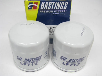 (2) Hastings LF712 Engine Oil Filter