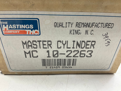 REMAN. Hastings MC10-2263 Brake Master Cylinder For 1986-1997 Nissan D21 Pickup