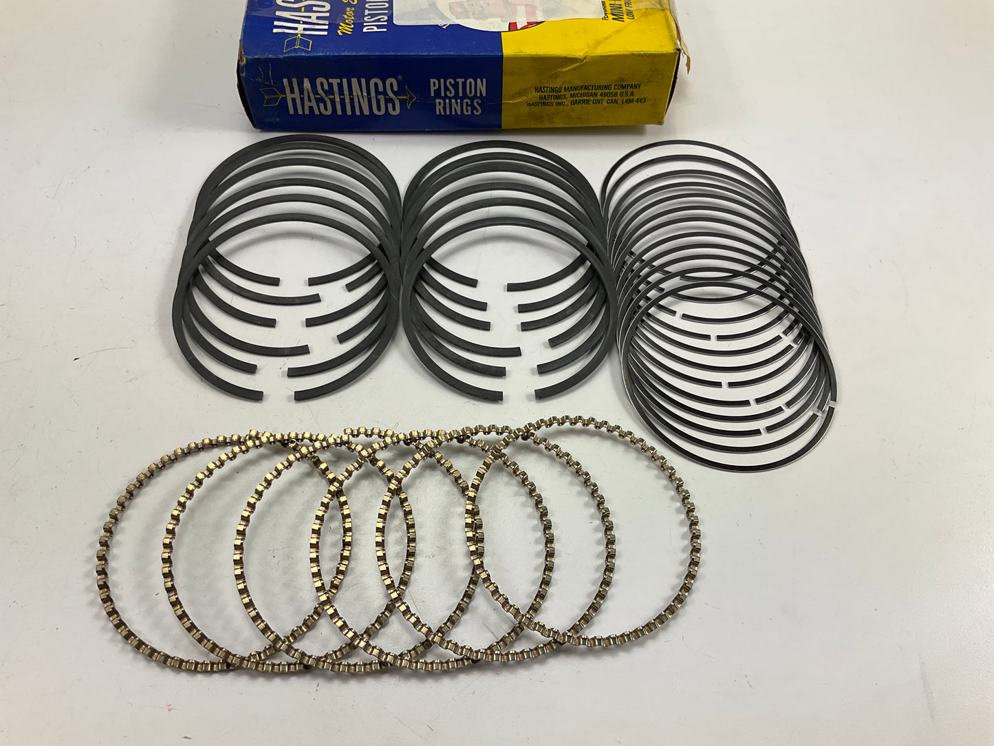 Hastings SR 1238-030 Engine Piston Rings .030'' 1987-1993 Chevrolet 2.8L 3.1L-V6