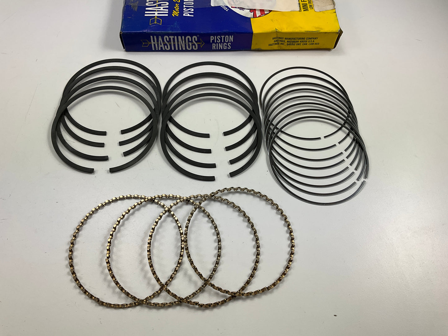 Hastings SR1486-030 Engine Piston Rings .030'' For 1985-1997 Ford Mazda 2.3L-L4