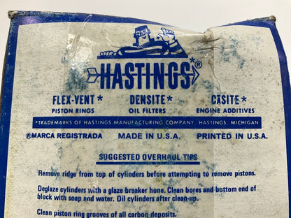 Hastings SR2706 Engine Piston Rings - Standard 1977-1983 VW Audi 1.5L 1.6L 1.7L