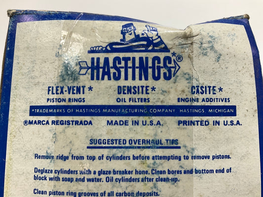 Hastings SR2706 Engine Piston Rings - Standard 1977-1983 VW Audi 1.5L 1.6L 1.7L