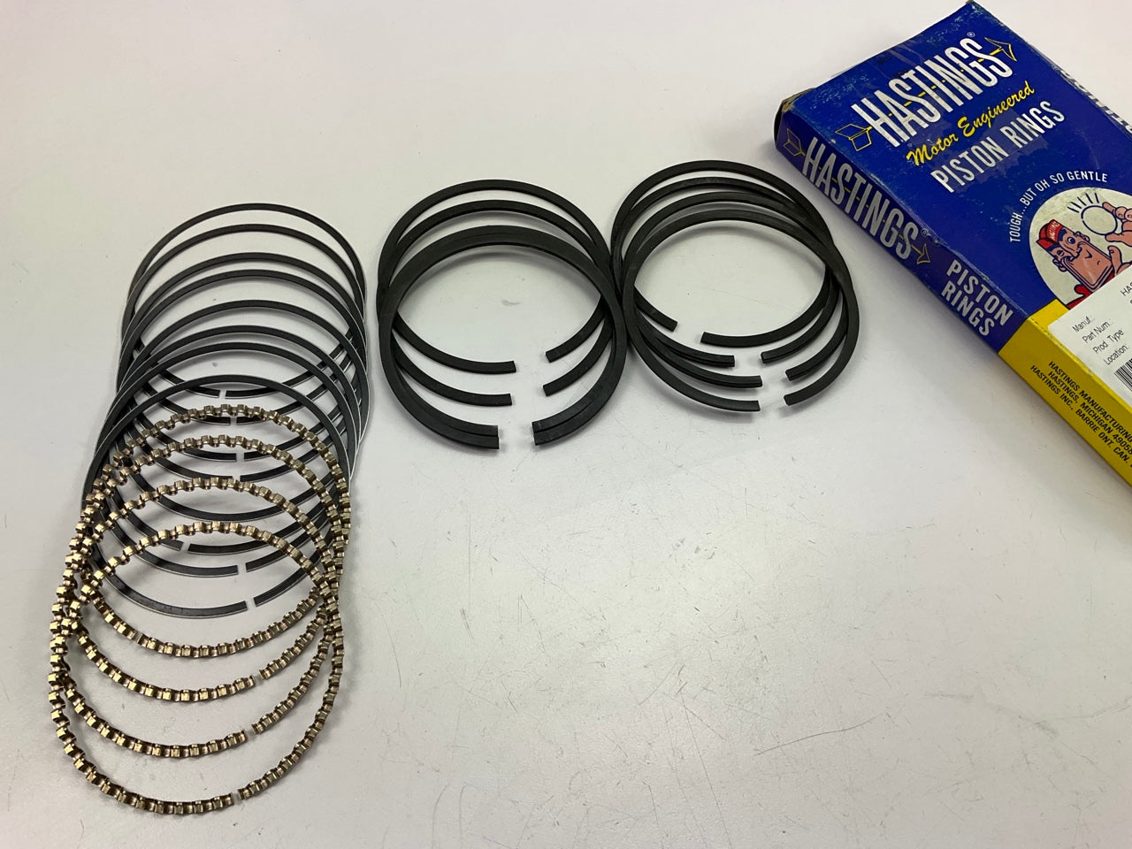 Hastings SR3010 Piston Rings - Standard 1976-1985 Isuzu GM 1.8L, G180Z