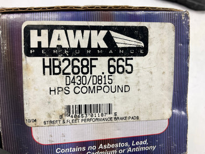 Hawk HB268F.665 STREET PERFORMANCE Front Brake Pads