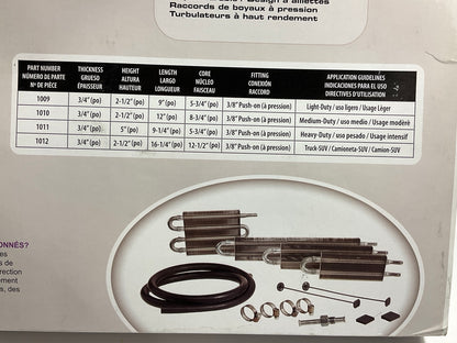 Hayden 1010 Power Steering Oil Cooler Kit - 3/4 Inch X 2-1/2 Inch X 12 Inch