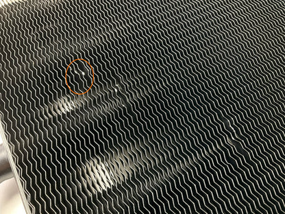 MINOR COSMETIC FIN DAMAGE - Hayden 1015 Oil Cooler Kit W/ Hose 1-1/2''x12''x15''