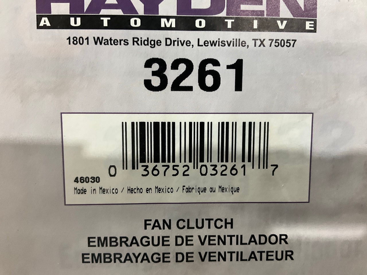 Hayden 3261 Engine Cooling Fan Clutch - 03-07 Ford Powerstroke 6.0L Diesel