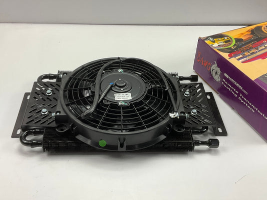 Hayden 525 Remote Transmission Auto Trans Oil Cooler With 10'' Fan 11''x18.5''x3.5''