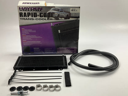 Hayden 676 Custom-Add-On Rapid-Cool Transmission Oil Cooler 11'' X 5.875'' X 0.70''