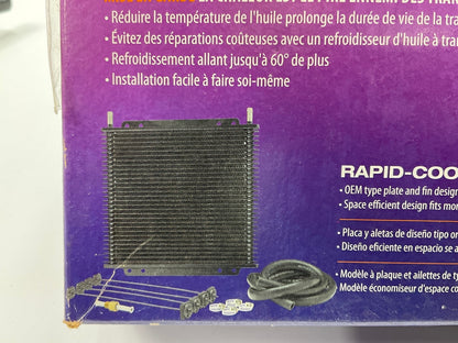 Hayden 676 Custom-Add-On Rapid-Cool Transmission Oil Cooler 11'' X 5.875'' X 0.70''