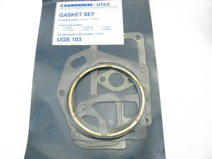 Hayden UGS103 UTEX U186348 Oil Cooler Gasket Set For Cummins V903 VT903