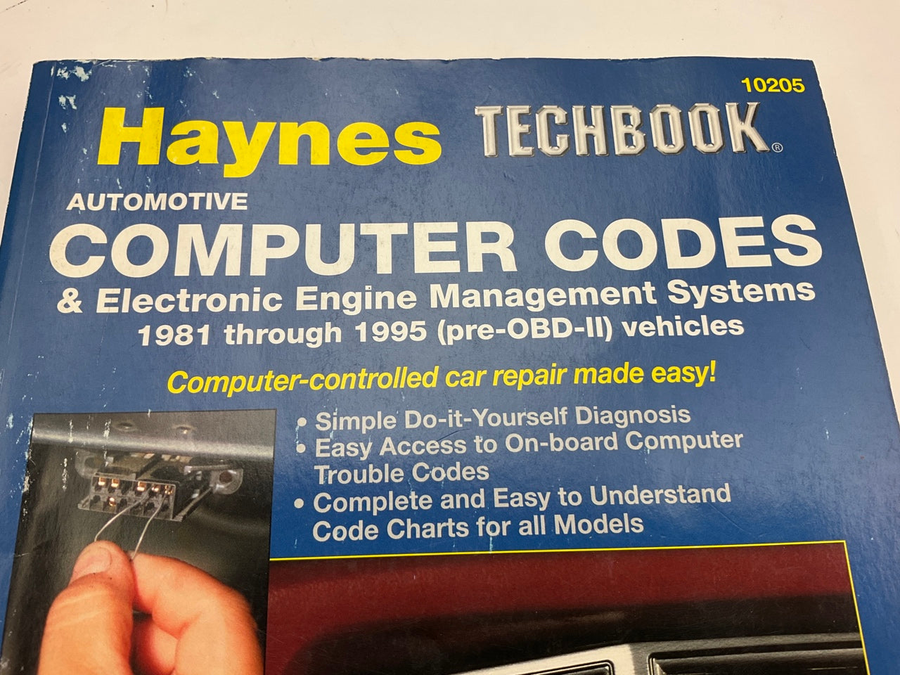 OPENED - Haynes 10205 Techbook Automotive Computer Codes (1981-1995 Pre-OBD-II)