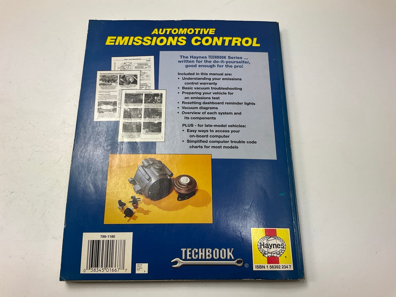 OPEN - Haynes 10210 Techbook Automotive Emissions Control Manual