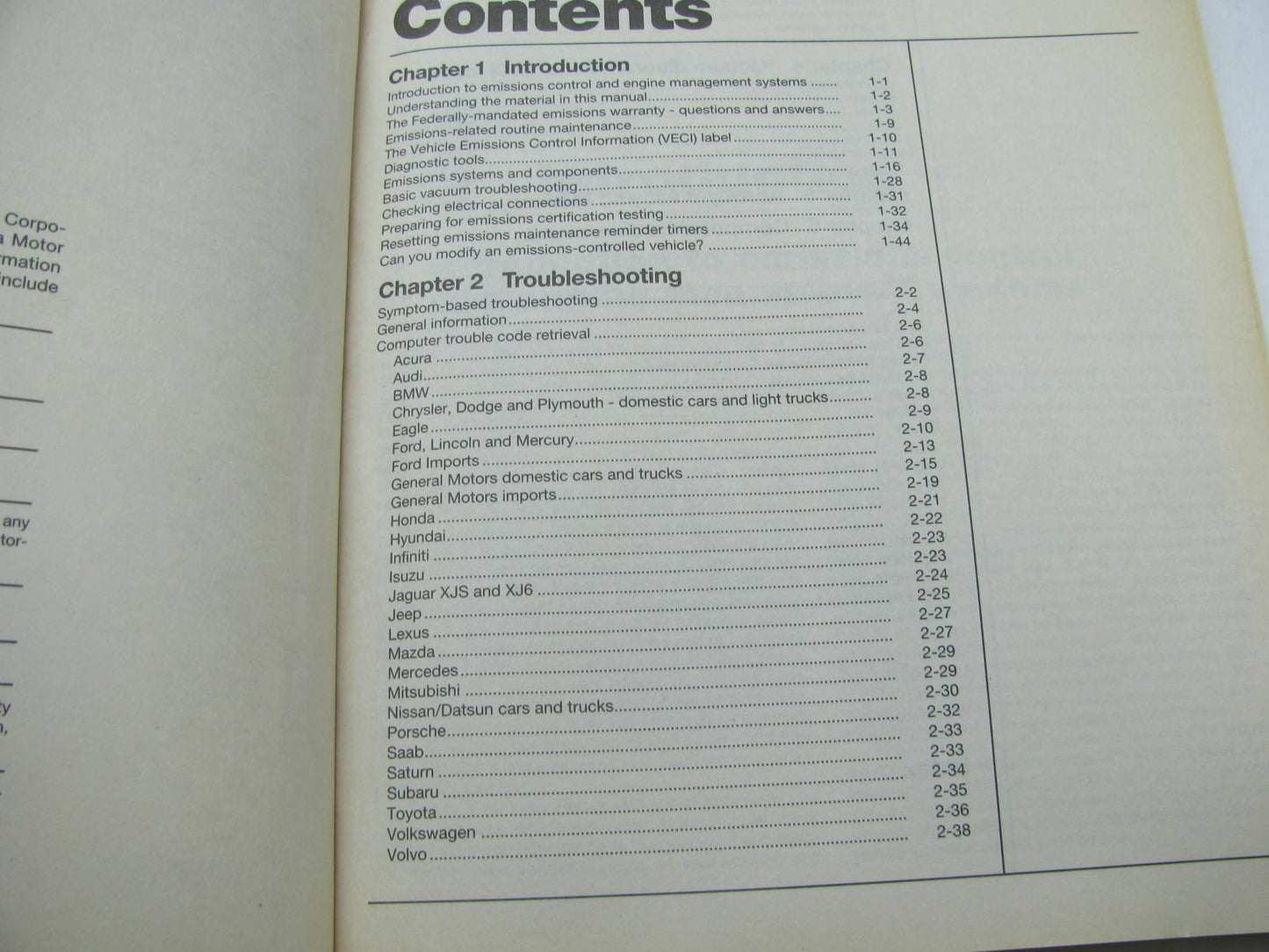 USED - Haynes 10210 Techbook Automotive Emissions Control Manual