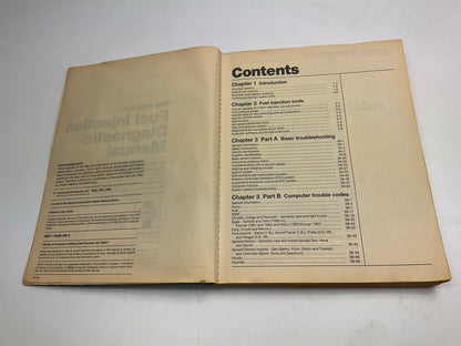 Haynes 10220 Tech Book Manual Fuel Injection 1986-1999 Repair Manual - Damaged