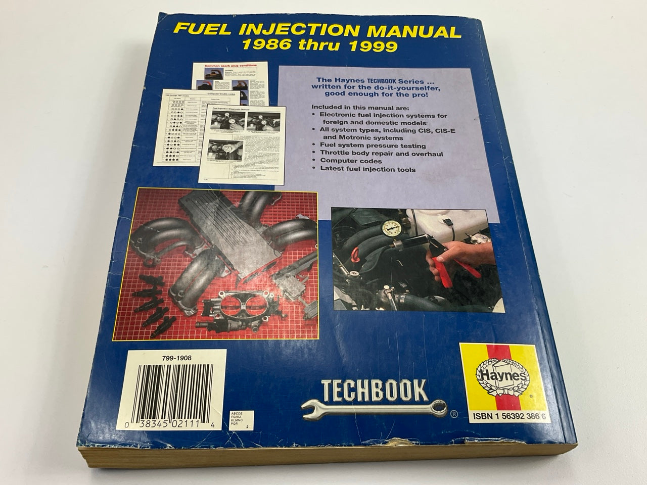 USED - Haynes 10220 Tech Book Manual Fuel Injection 1986-1996 Repair Manual