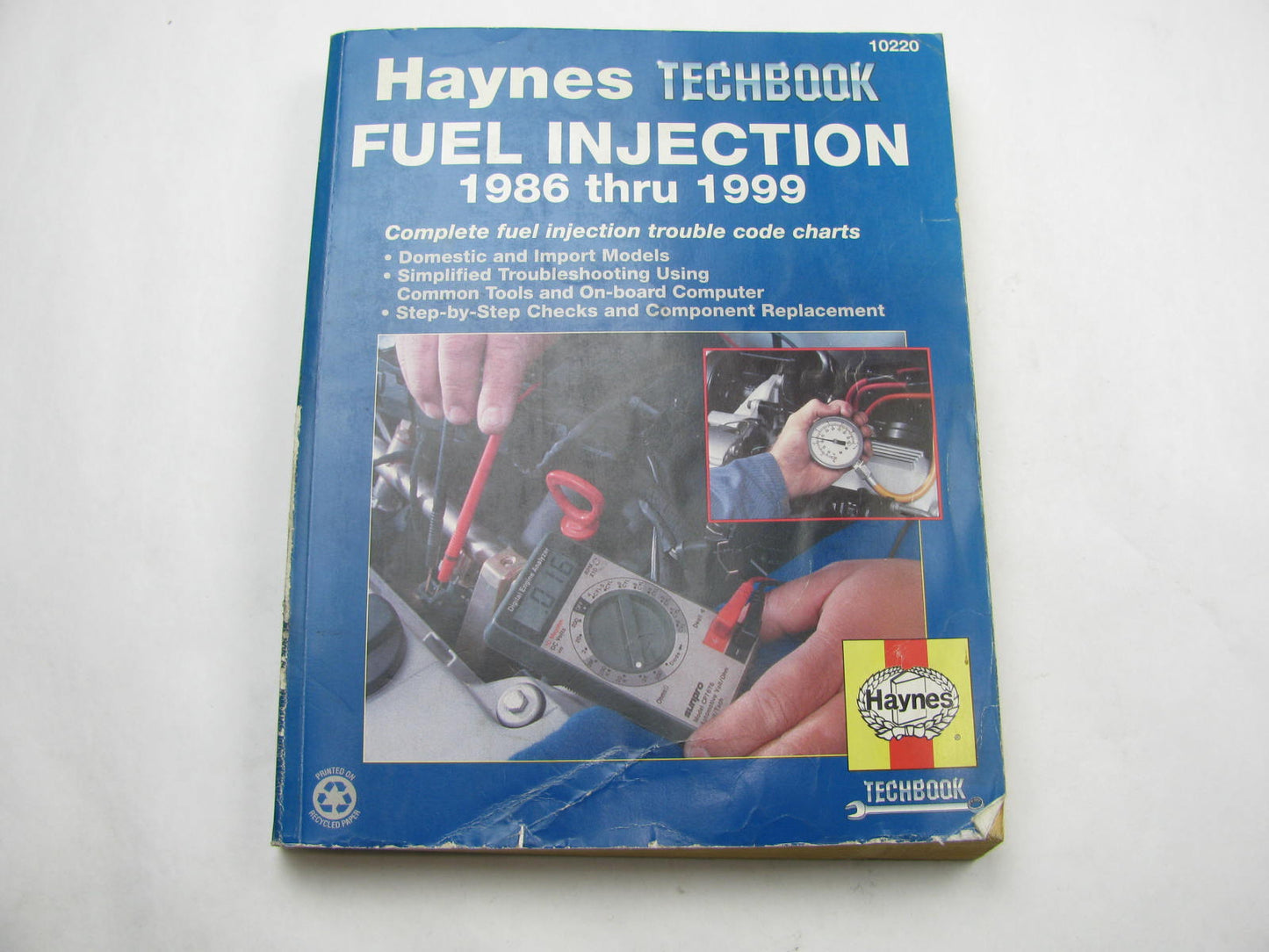 Haynes 10220 Tech Book Manual Fuel Injection 1986-1996 Repair Manual