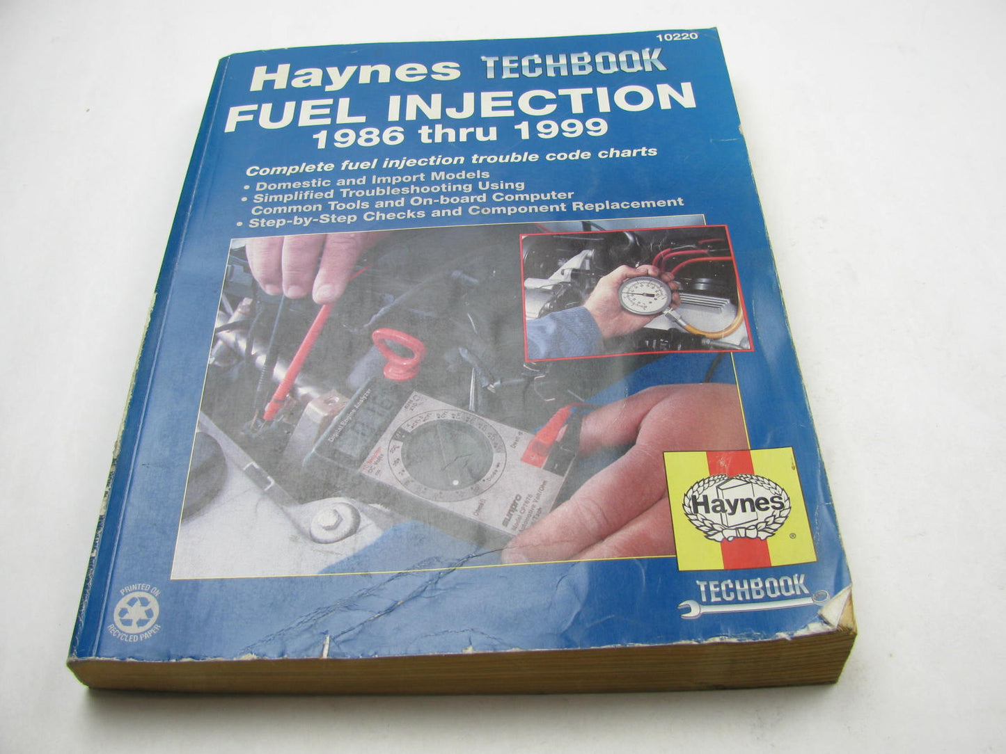 Haynes 10220 Tech Book Manual Fuel Injection 1986-1996 Repair Manual