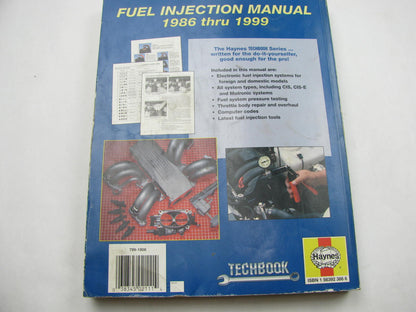 Haynes 10220 Tech Book Manual Fuel Injection 1986-1996 Repair Manual