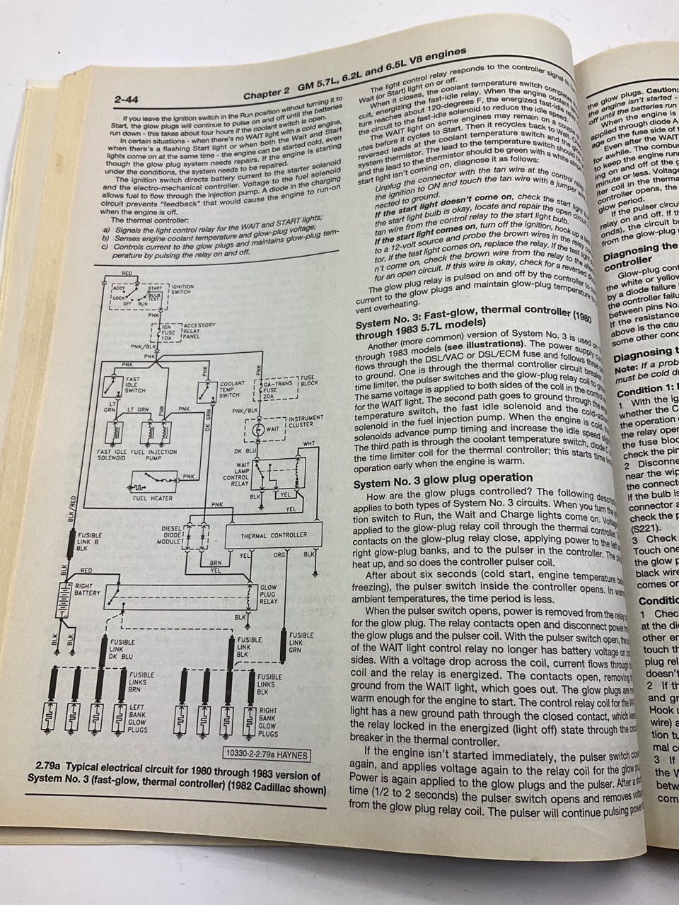 Haynes 10330 Techbook Diesel Engine Repair Manual For General Motors & Ford