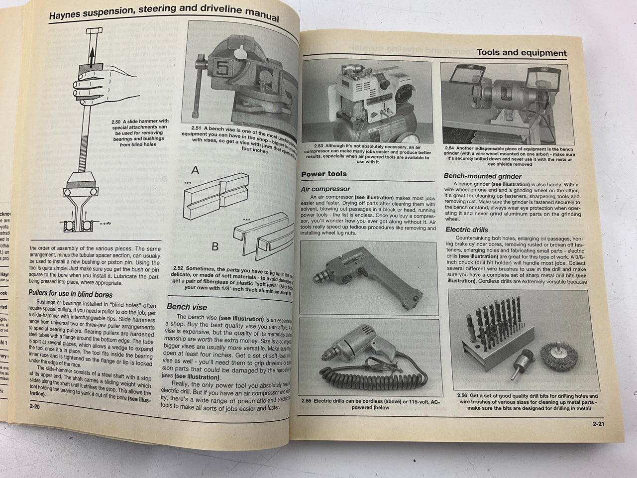 OPEN - Haynes 10345 Suspension, Steering & Driveline Manual Techbook