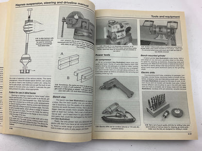 OPEN - Haynes 10345 Suspension, Steering & Driveline Manual Techbook