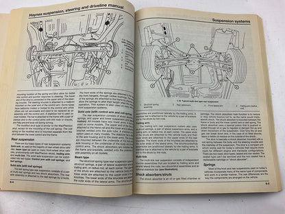 OPEN - Haynes 10345 Suspension, Steering & Driveline Manual Techbook