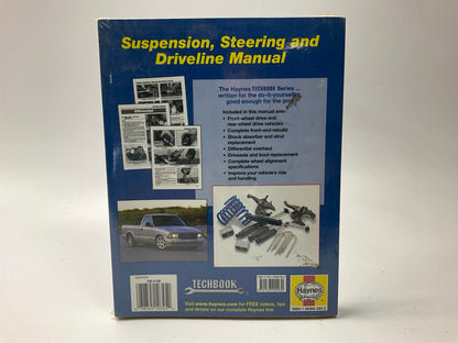 SEALED - Haynes 10345 Suspension, Steering & Driveline Manual Techbook