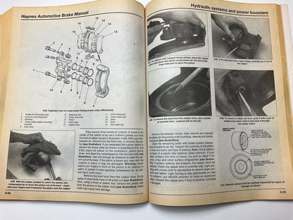 DAMAGED - Haynes 10410 Techbook Automotive Brake Manual