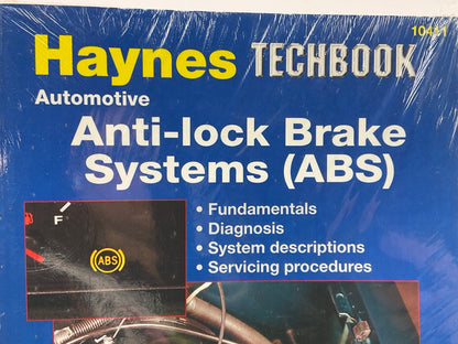 SEALED - Haynes 10411 Repair Manual - Automotive Anti-lock Brake Systems ABS