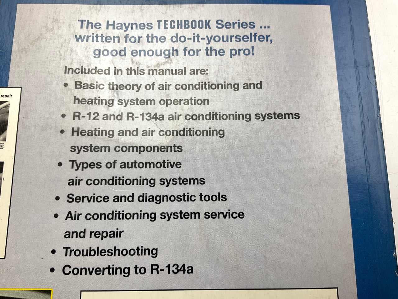 Haynes 10425 Techbook Automative Heating & Air Conditioning Repair Manual