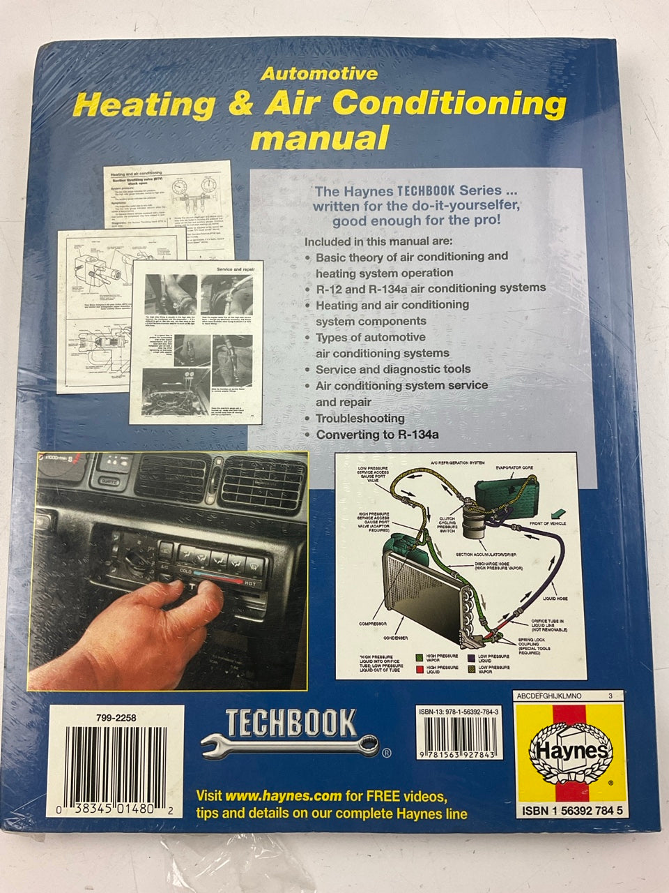 Haynes 10425 Repair Manual - Heating & Air Conditioning Service & Maintenance