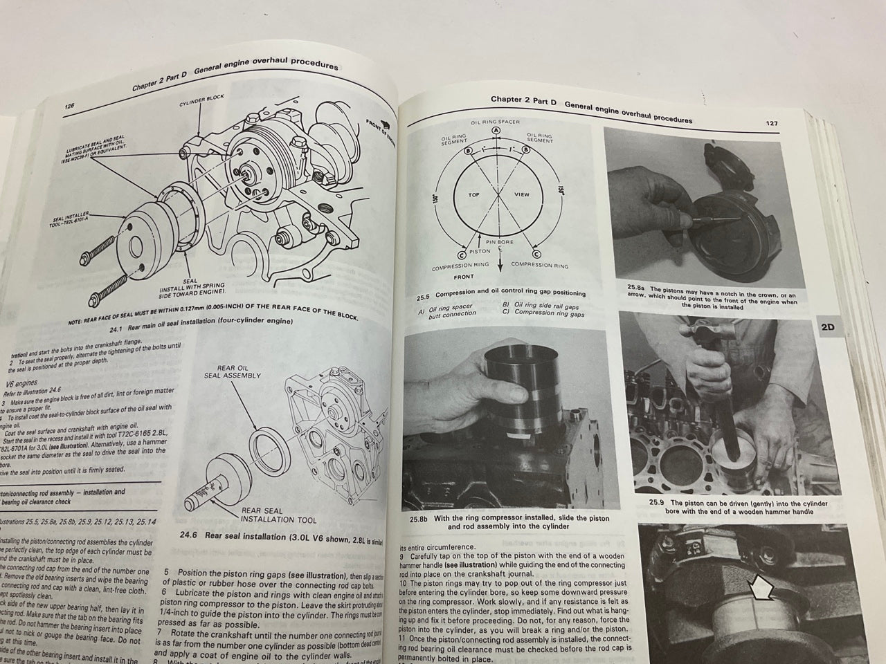 OPEN - Haynes 1476 Repair Manual For 1986-1992 For Aerostar Mini-vans 2.3L 2.8L