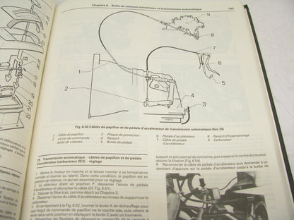 Haynes 1773 Repair Manual ( FRENCH) For 1984-1990 VW Golf, Jetta