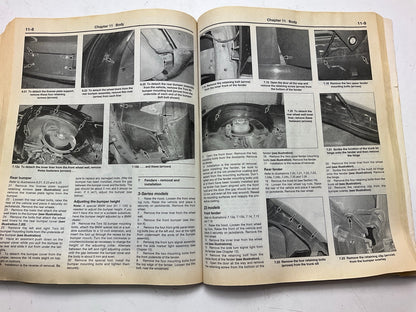 DAMAGED COVER - Haynes 18021 Repair Manual For 1992-1998 BMW 3-Series