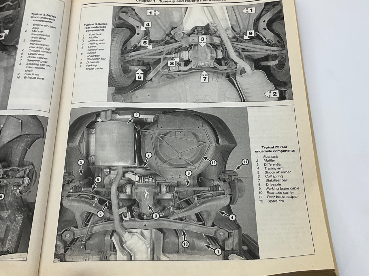 OPENED - Haynes 18021 Repair Manual For 1992-1998 BMW 3-Series E36