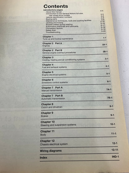 Haynes 19025 Repair Manual For 1970-1990 Buick Oldsmobile Pontiac - OPEN