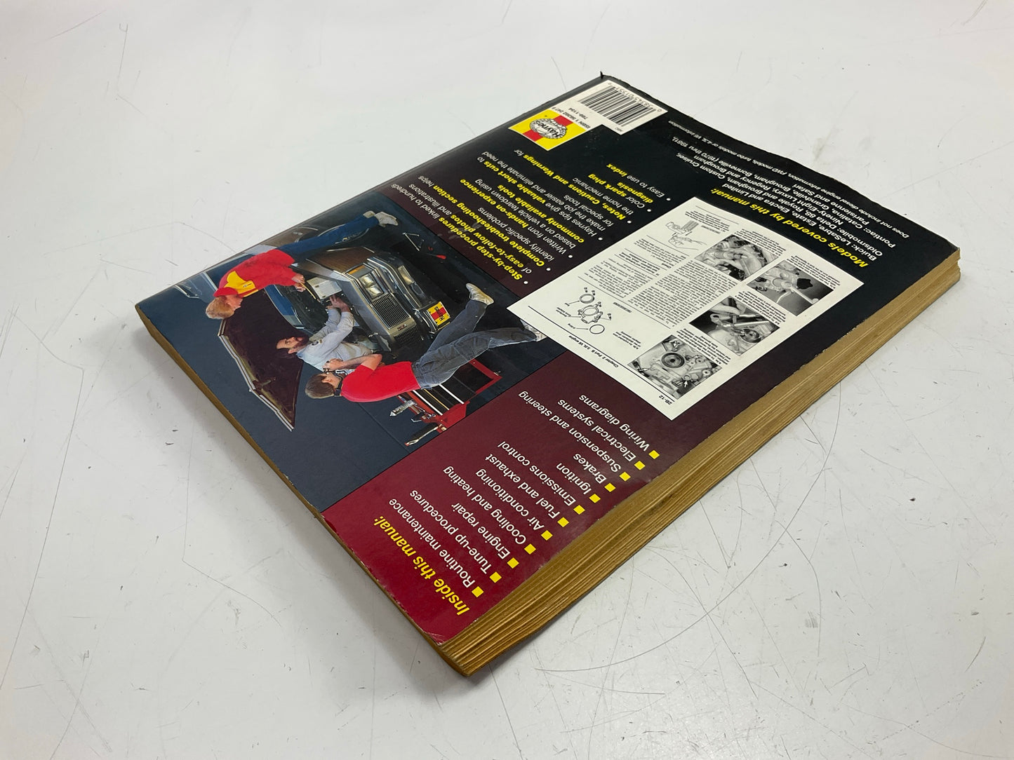 USED Haynes 19025 Repair Manual 1970-1990 Buick Olds Pontiac Full-size Cars RWD