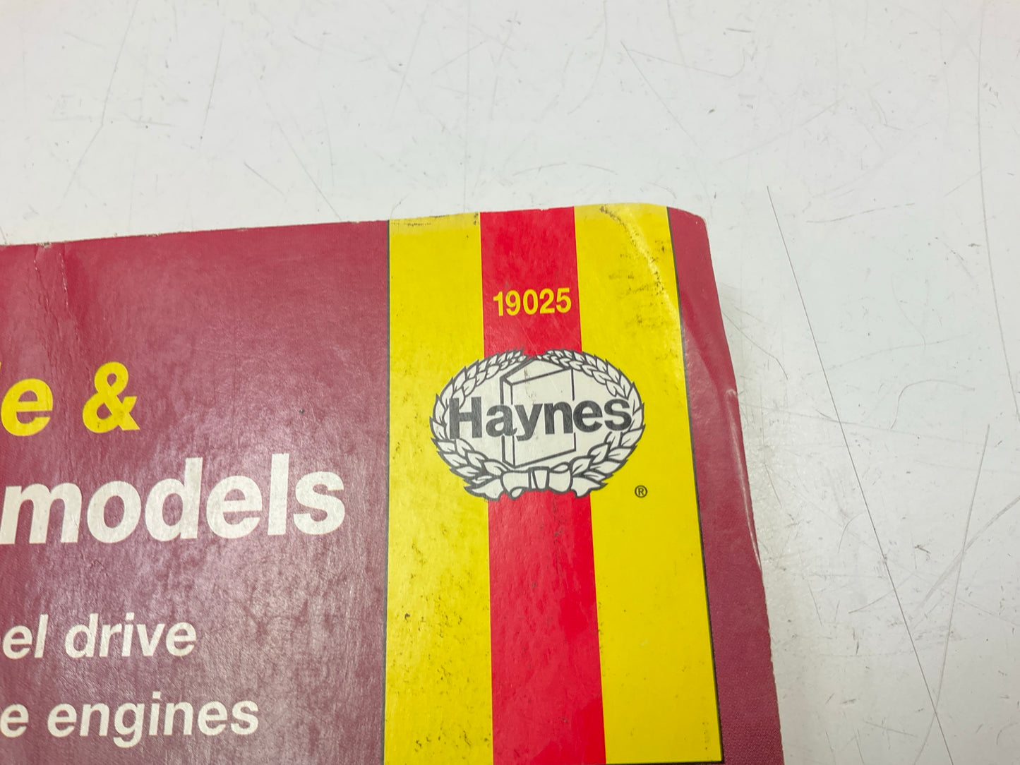 USED Haynes 19025 Repair Manual 1970-1990 Buick Olds Pontiac Full-size Cars RWD