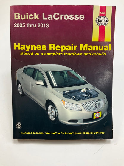 OPEN - Haynes 19027 Repair Manual For 2005-2013 Buick LaCrosse