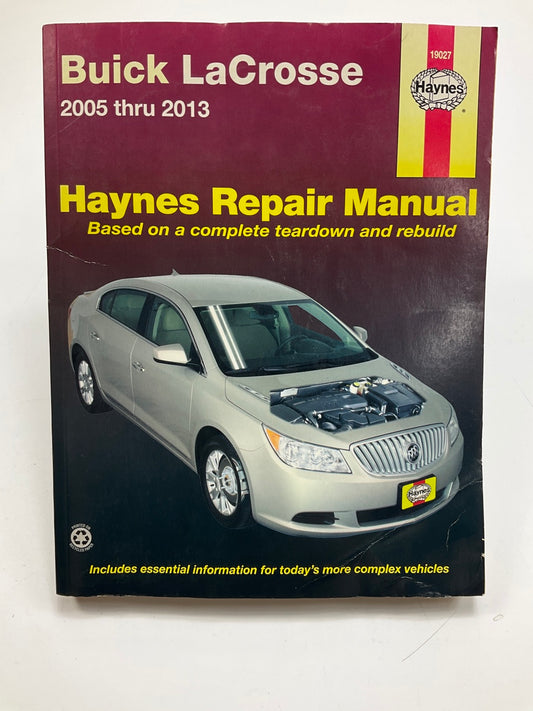 OPEN - Haynes 19027 Repair Manual For 2005-2013 Buick LaCrosse