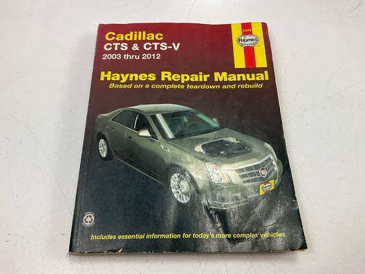 Haynes 21015 Repair Manual For 2003-2012 Cadillac CTS & CTS-V - DAMAGED