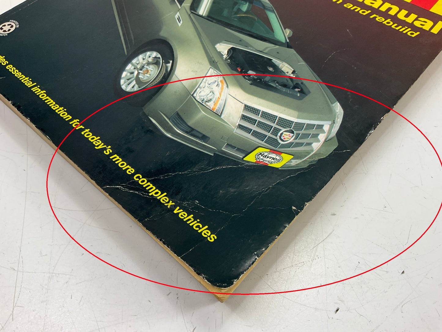 Haynes 21015 Repair Manual For 2003-2012 Cadillac CTS & CTS-V - DAMAGED