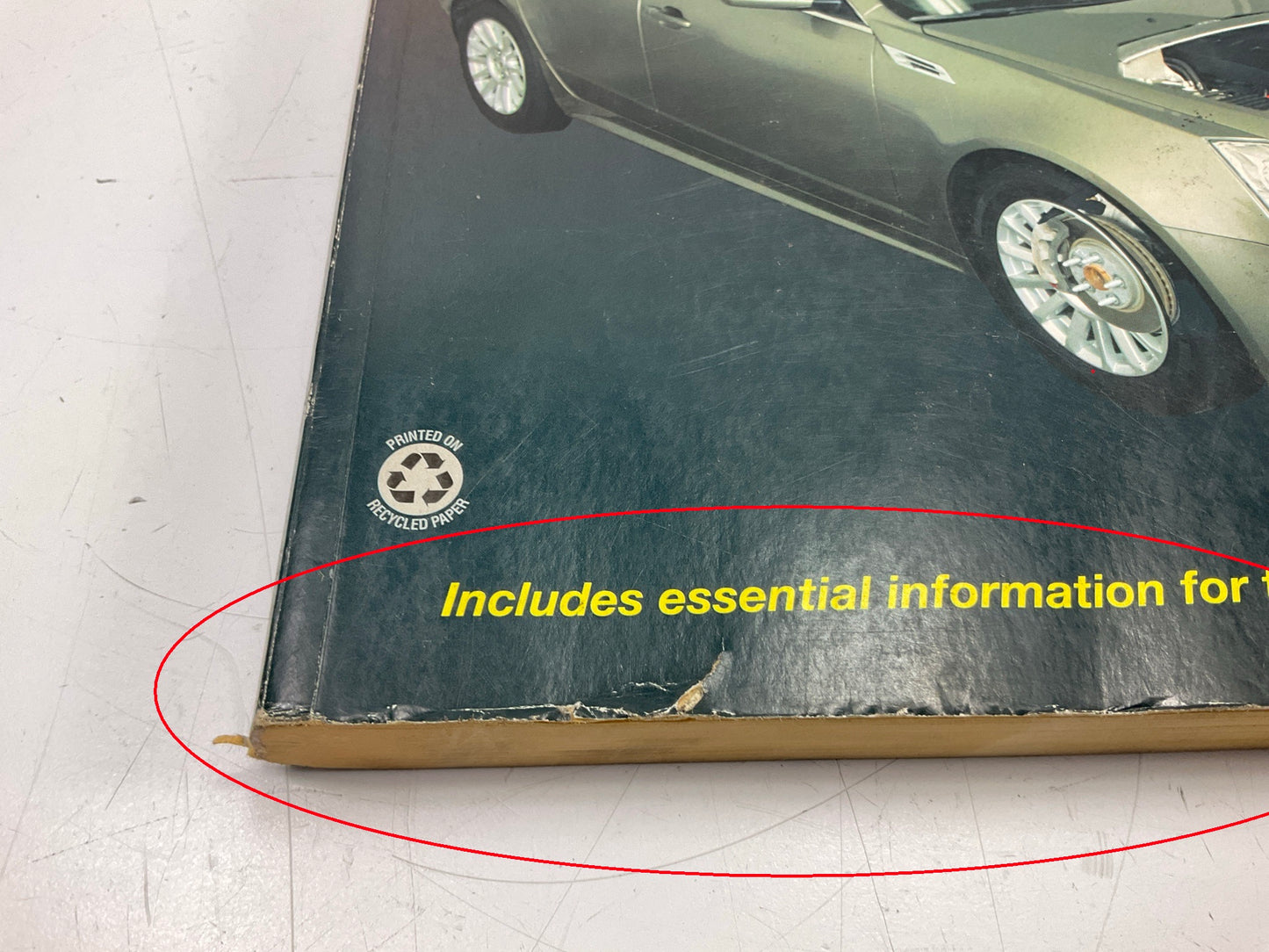 Haynes 21015 Repair Manual For 2003-2012 Cadillac CTS & CTS-V - DAMAGED