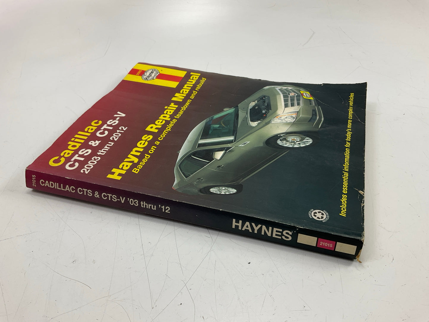 Haynes 21015 Repair Manual For 2003-2012 Cadillac CTS & CTS-V - DAMAGED